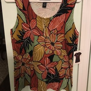 *Cable & Gauge*🌺🌿Women’s Floral Tank Top🌿🌺